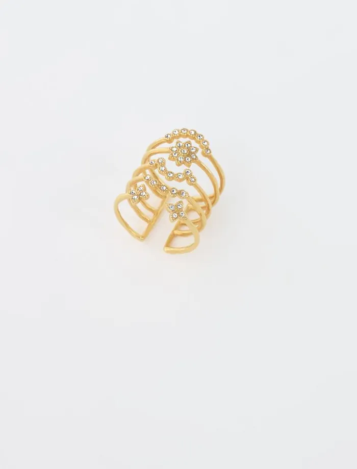 Maje Jewelry Womens Precious Day Of The Week Ring Gold Maje Jewelry Womens Precious Day Of The Week Ring Gold