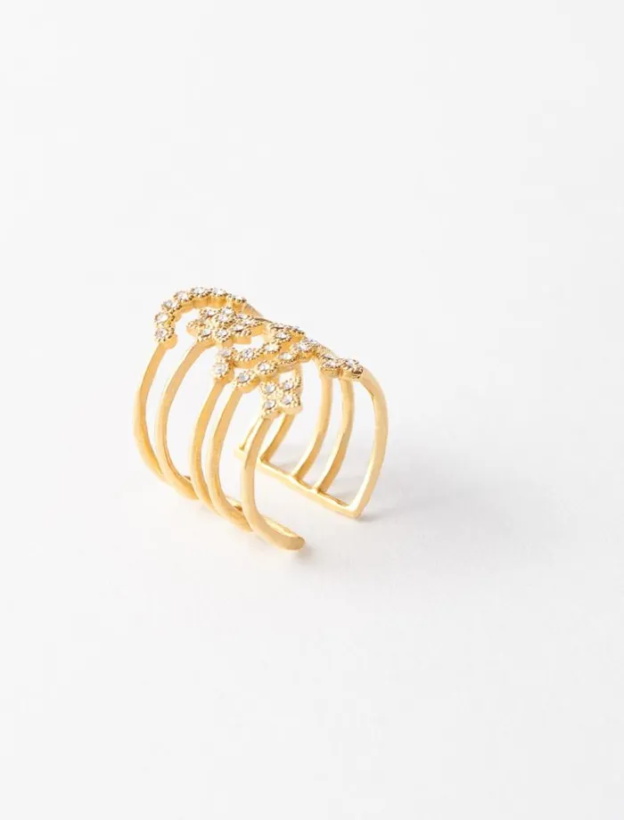 Maje Jewelry Womens Precious Day Of The Week Ring Gold Maje Jewelry Womens Precious Day Of The Week Ring Gold