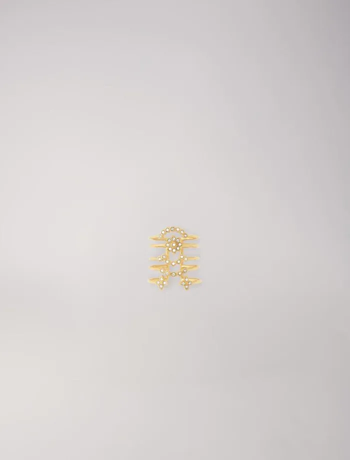 Maje Jewelry Womens Precious Day Of The Week Ring Gold Maje Jewelry Womens Precious Day Of The Week Ring Gold