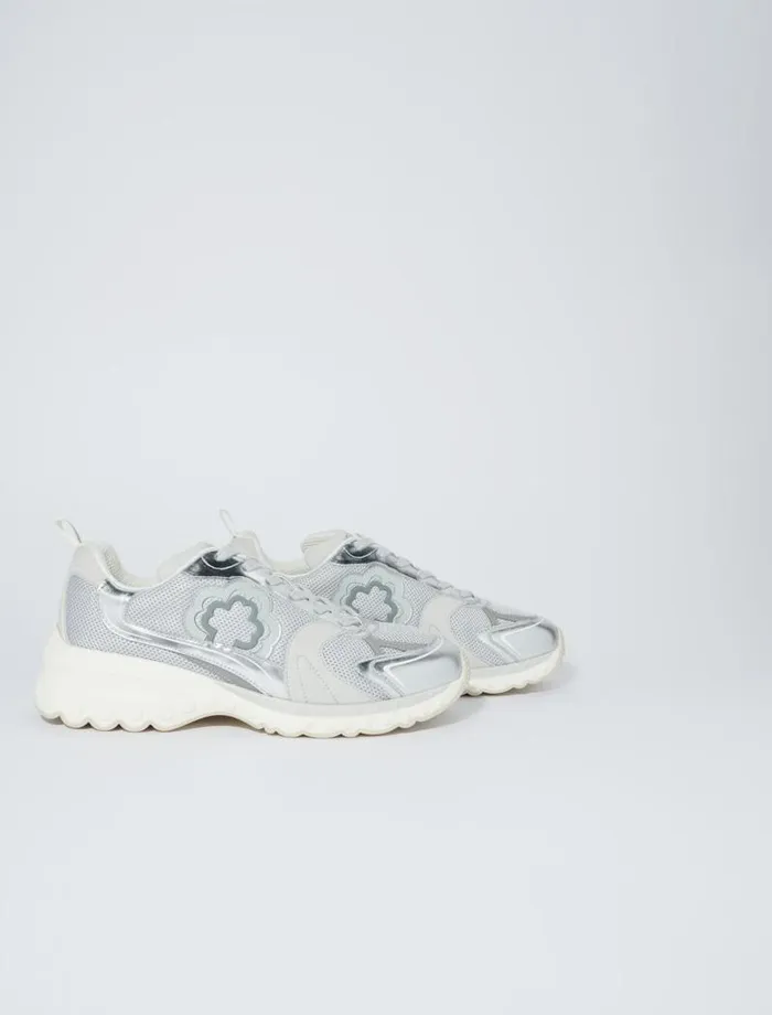 Maje Sneakers Womens M Sneakers Silver