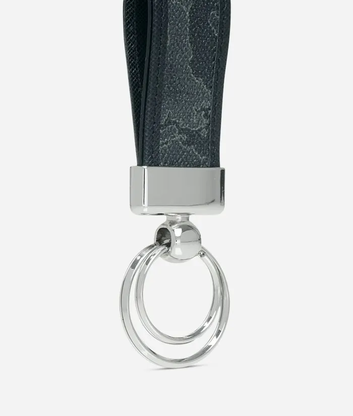 Man Card Cases and Keyrings Alviero Martini Geo Black Key Ring