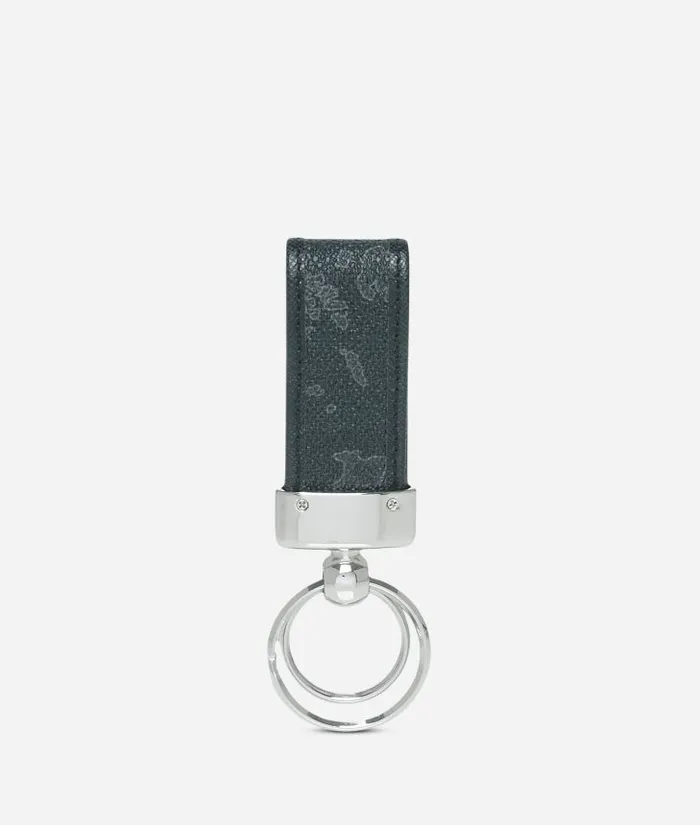 Man Card Cases and Keyrings Alviero Martini Geo Black Key Ring