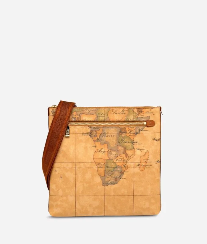 Man Crossbody and Messenger Bags Alviero Martini Geo Classic Large Crossbody Bag