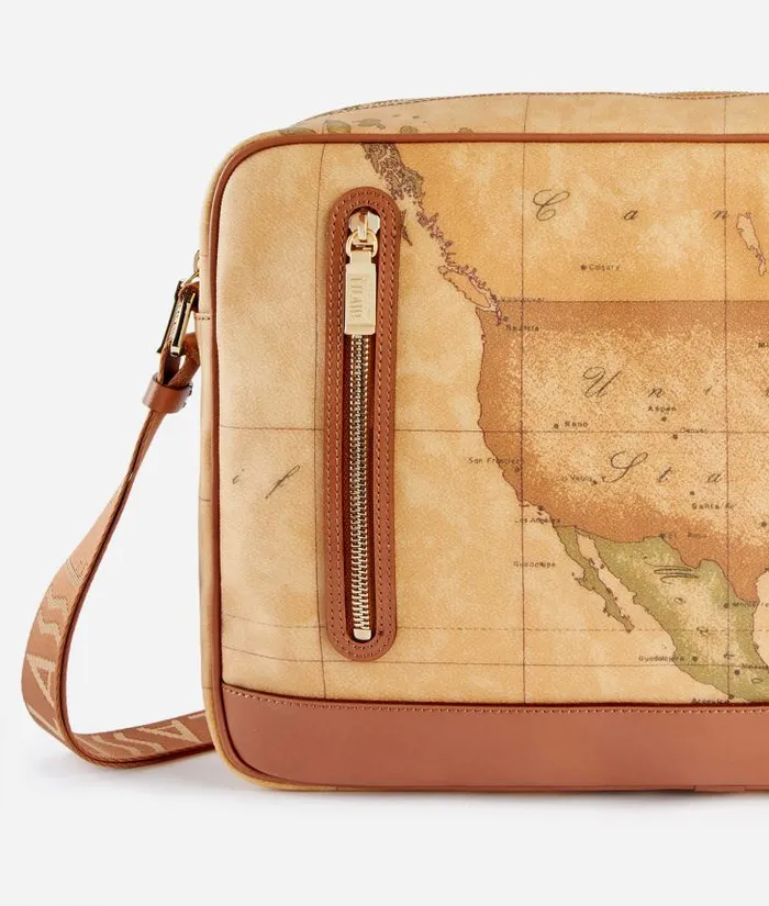 Man Crossbody and Messenger Bags Alviero Martini Geo Classic Messenger Bag