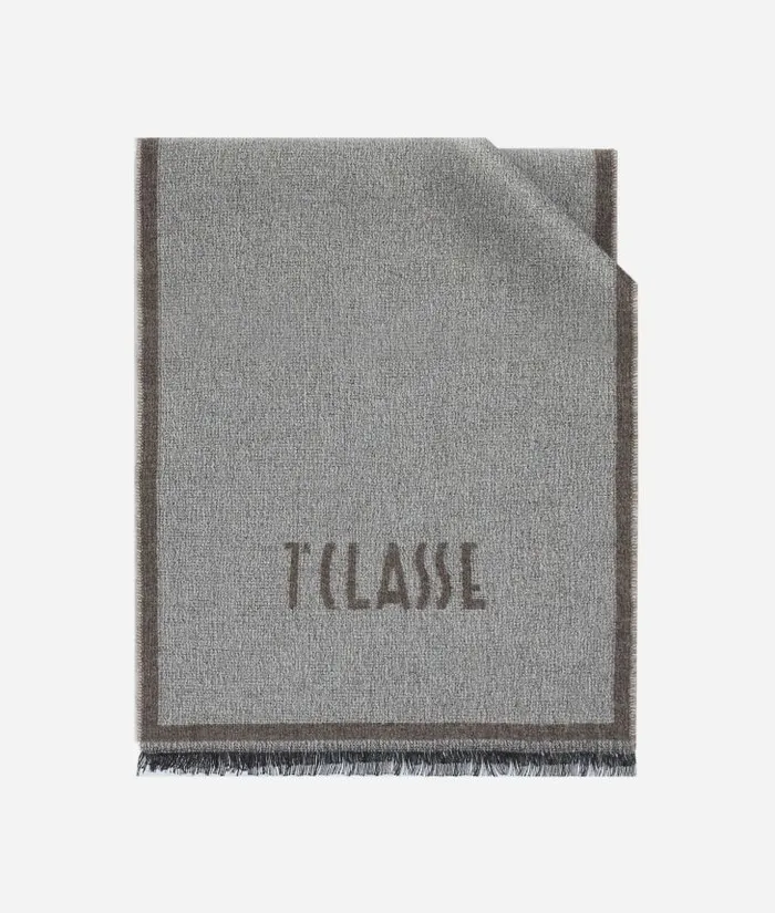 Man Scarves and Hats Alviero Martini Geo Full Wool Blend Scarf With Frame Motif 38215180 Natural Man Scarves and Hats Alviero Martini Geo Full Wool Blend Scarf With Frame Motif 38215180 Natural