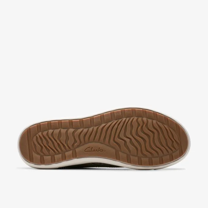 Mapstone Easy Dark Grey Nubuck Men Clarks Sneakers