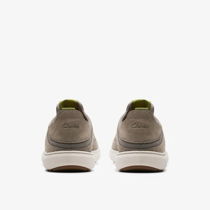 Mapstone Easy Dark Grey Nubuck Men Clarks Sneakers