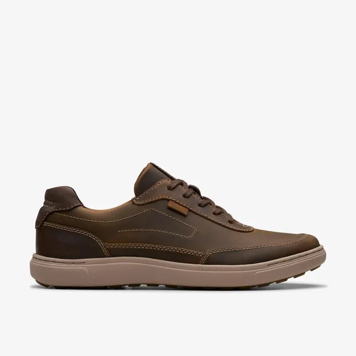 Mapstone Trail Beeswax Leather Men Clarks Sneakers