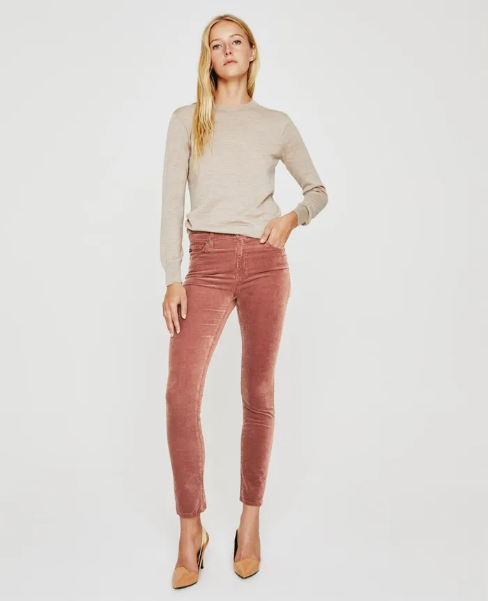Mari Dusty Blush Women AG Jeans Pants