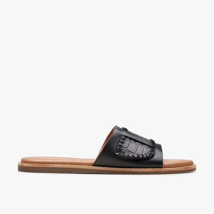 MARITIME MULE Black Interest Women Clarks Sandals and Flip Flops