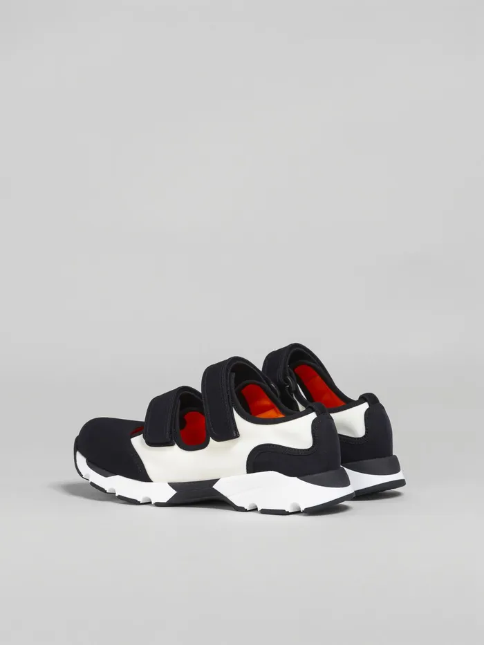 Marni And White Techno Fabric Sneakers Black Womens Sneakers Marni And White Techno Fabric Sneakers Black Womens Sneakers