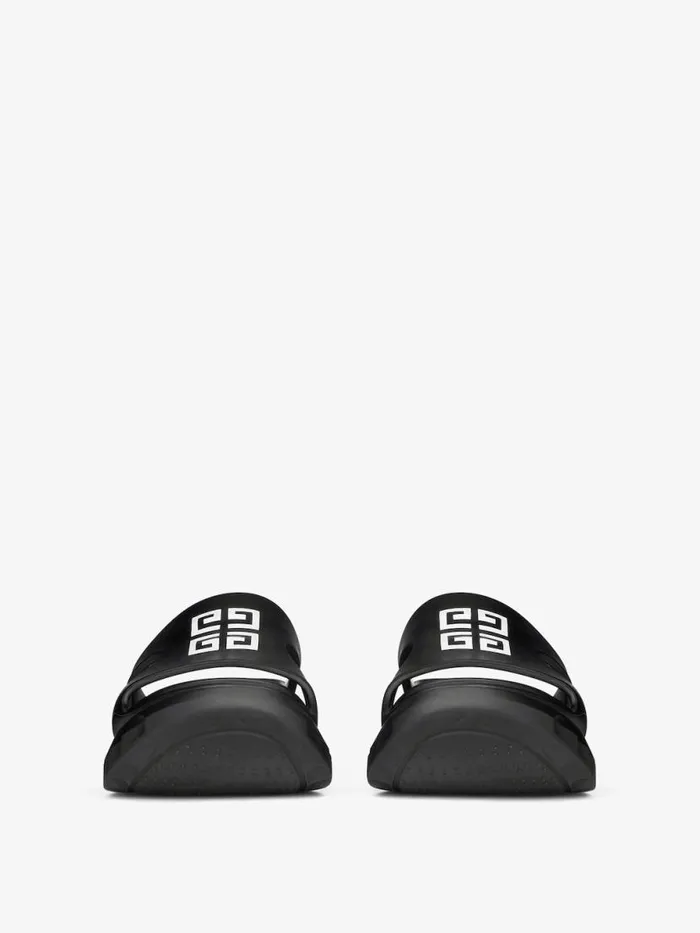 Marshmallow Flat Sandals In Rubber Black Men Givenchy Slides and Sandals