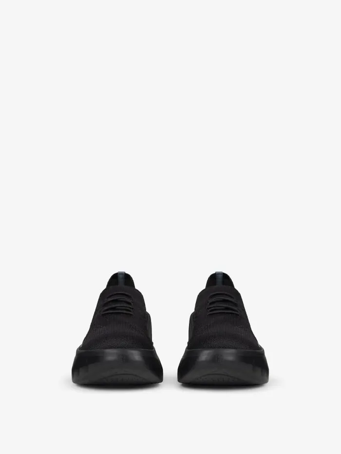 Marshmallow Wedge Sneakers In Rubber And Knit Black Women Givenchy Marshmallow