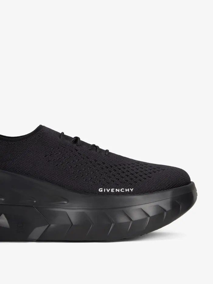 Marshmallow Wedge Sneakers In Rubber And Knit Black Women Givenchy Marshmallow