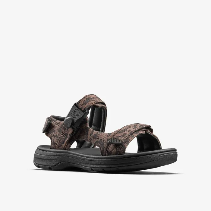 Martine Rose Mens Sandal 2 Brown Textile Men Clarks Sandals and Flip Flops