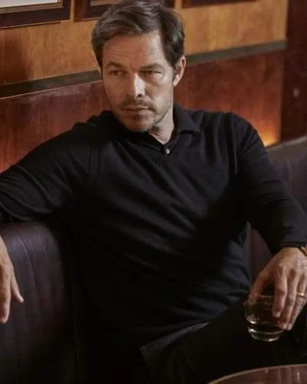 Men 007 Fine Gauge Cashmere Polo T ShirtIn Black Black NPeal Polos and Tshirts