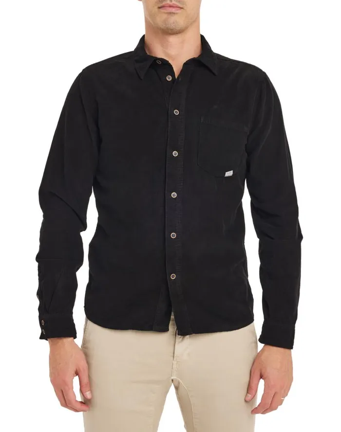 Men039s Shirt BLACK Eshop PullIn Shirts