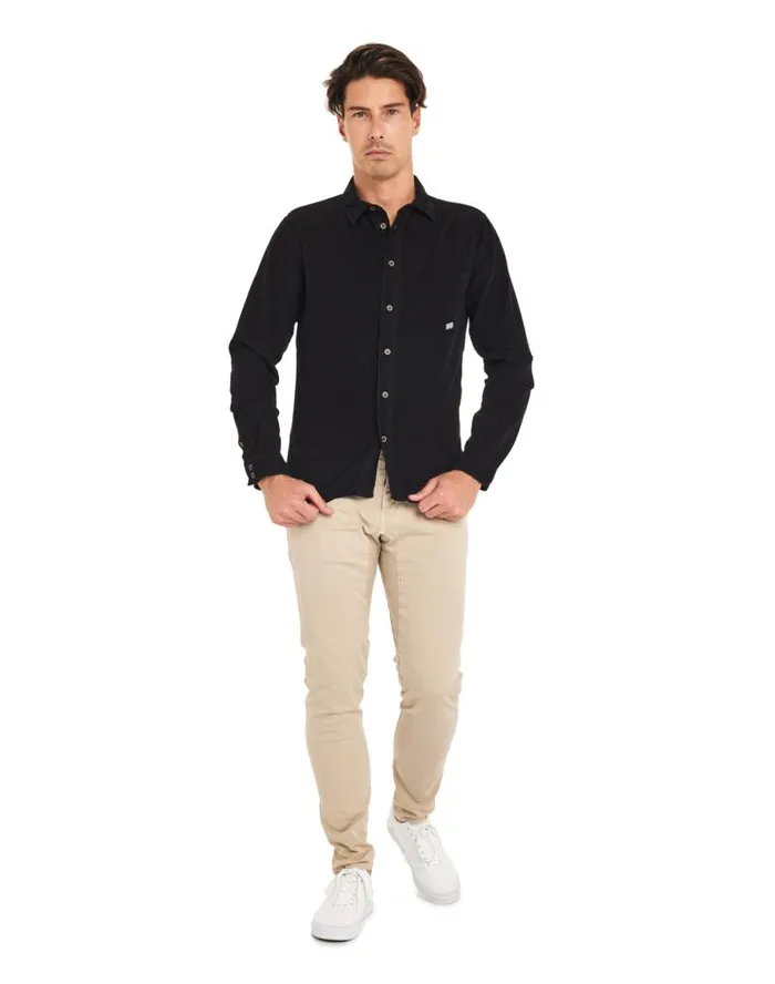 Men039s Shirt BLACK Eshop PullIn Shirts