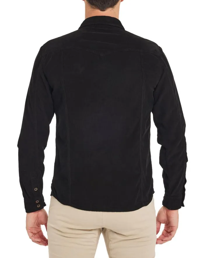 Men039s Shirt BLACK Eshop PullIn Shirts