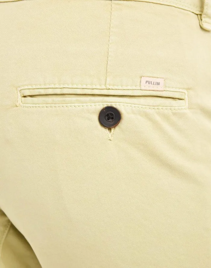 Men039s Short DENING SHORT CHINO LEMONGRASS Eshop PullIn Dening Shorts