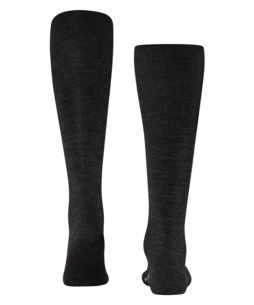 Men Airport Men Kneehigh Socks Anthramel FALKE Knee High Socks