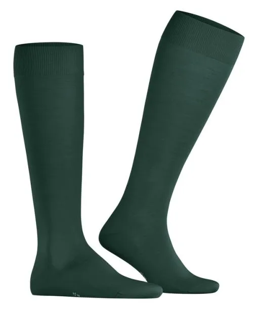 Men ClimaWool Men Kneehigh Socks Hunter Green FALKE Knee High Socks