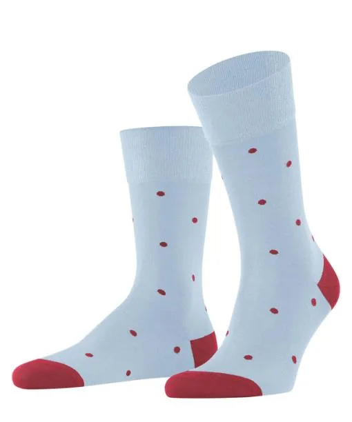 Men Dot Men Socks Light Blue FALKE Socks