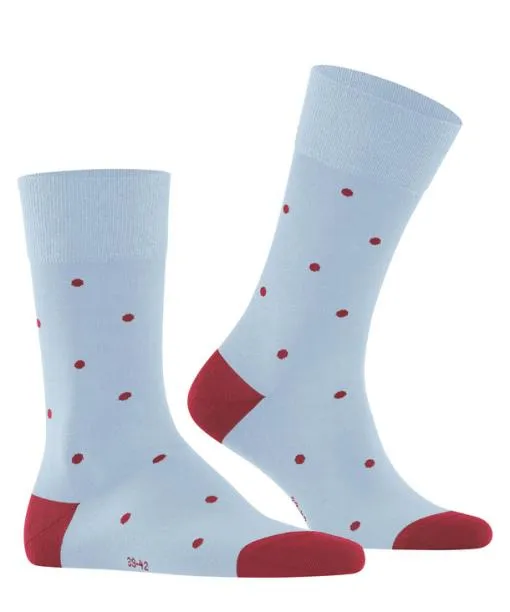 Men Dot Men Socks Light Blue FALKE Socks