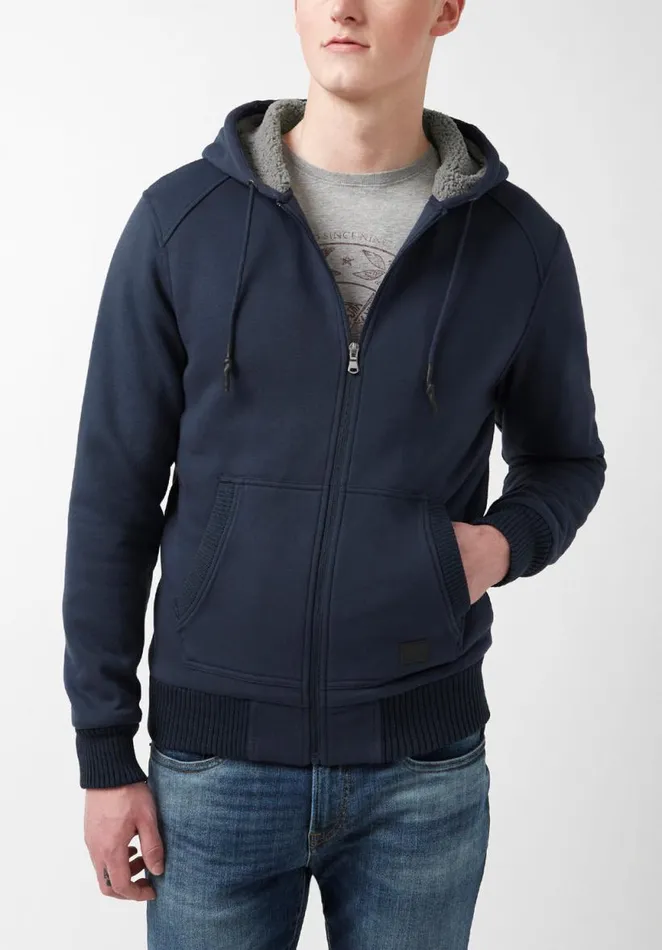 Men Fasox Navy Mens Sweatshirt Whale Buffalo David Bitton Sweatshirts and Hoodies