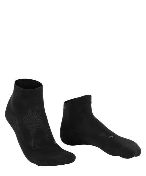 Men GO2 Short Men Golf Short Sock Black FALKE Golf Socks