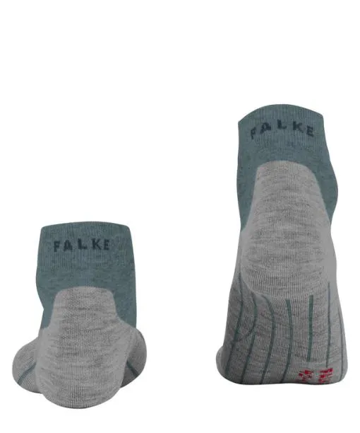 Men GO2 Short Men Golf Short Sock Steel Grey FALKE Golf Socks