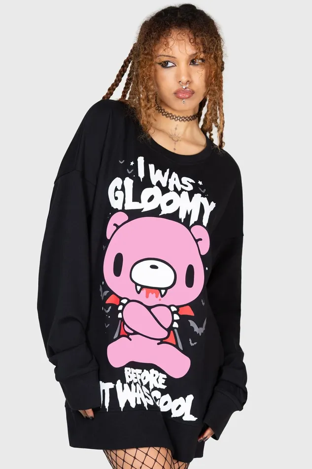 Men Graphic Tops Killstar I Was Gloomy Sweatshirt
