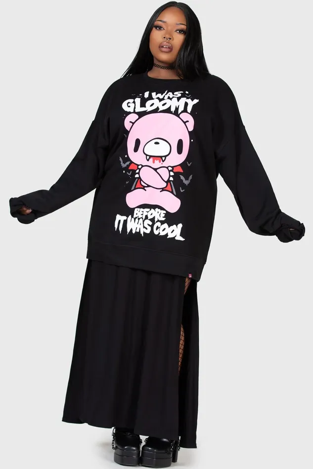 Men Graphic Tops Killstar I Was Gloomy Sweatshirt