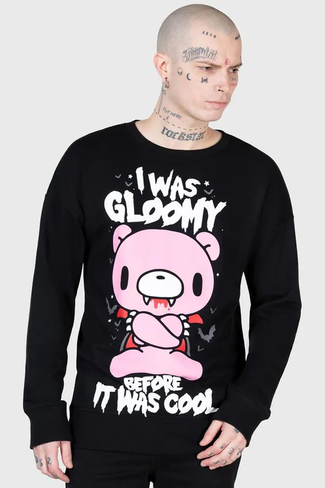 Men Graphic Tops Killstar I Was Gloomy Sweatshirt
