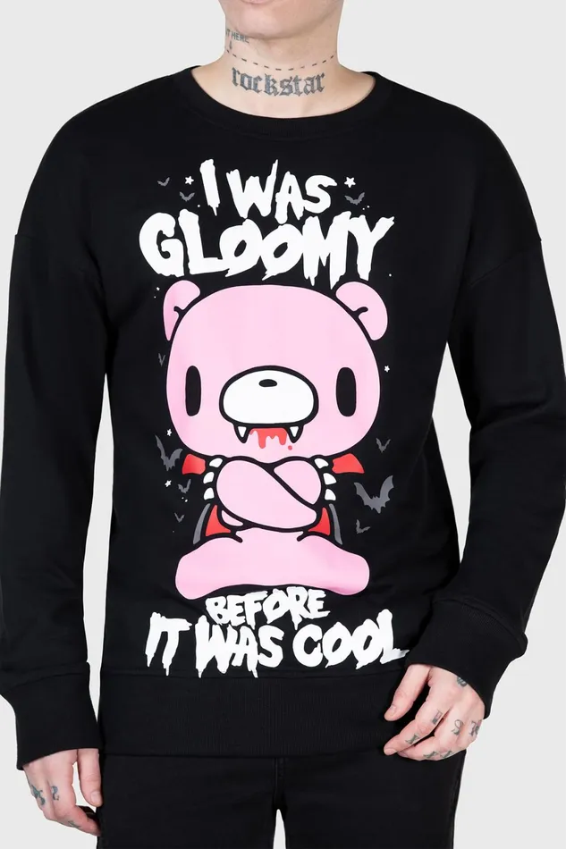 Men Graphic Tops Killstar I Was Gloomy Sweatshirt