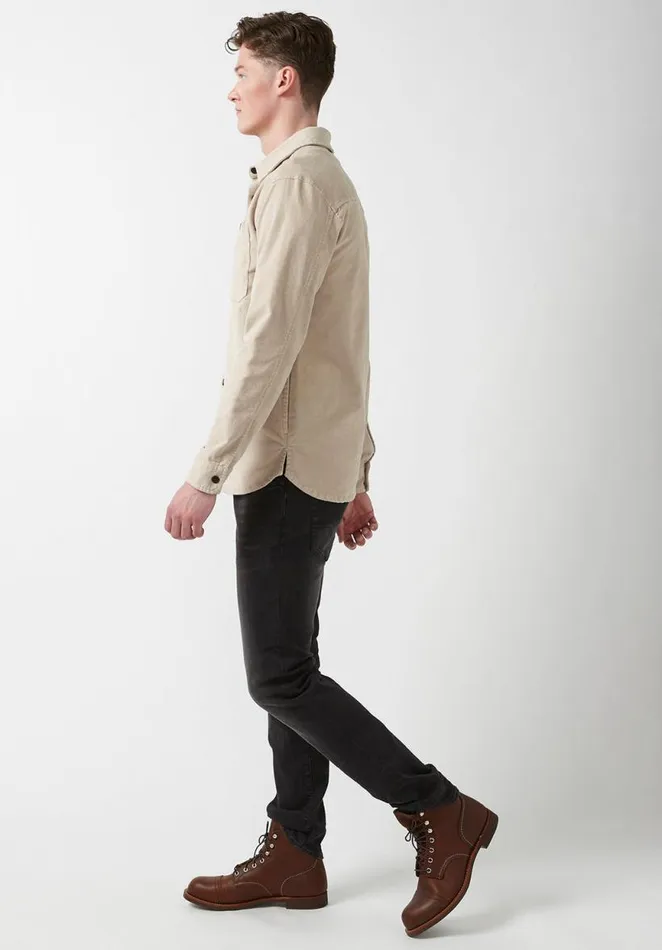 Men Jafar Milk Men039s Shirt Jacket Milk Buffalo David Bitton Jackets