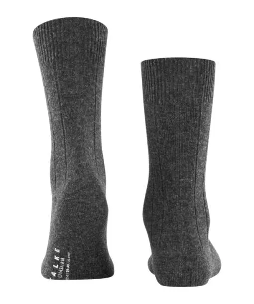 Men Lhasa Rib Men Socks Anthramel FALKE Socks