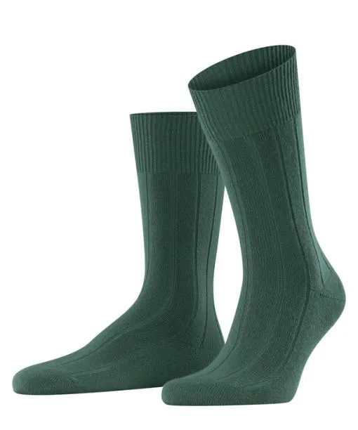 Men Lhasa Rib Men Socks Hunter Green FALKE Socks