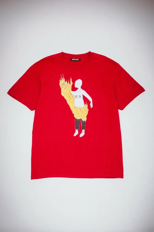 Men Life In The USA Short Sleeve Tee Fucking Awesome Short Sleeve