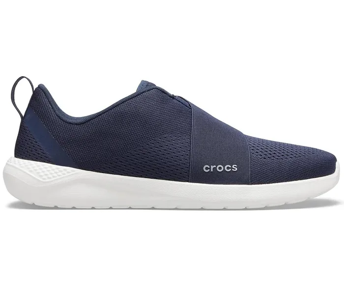 Men LiteRide Modform SlipOn Navy White Crocs Sneakers
