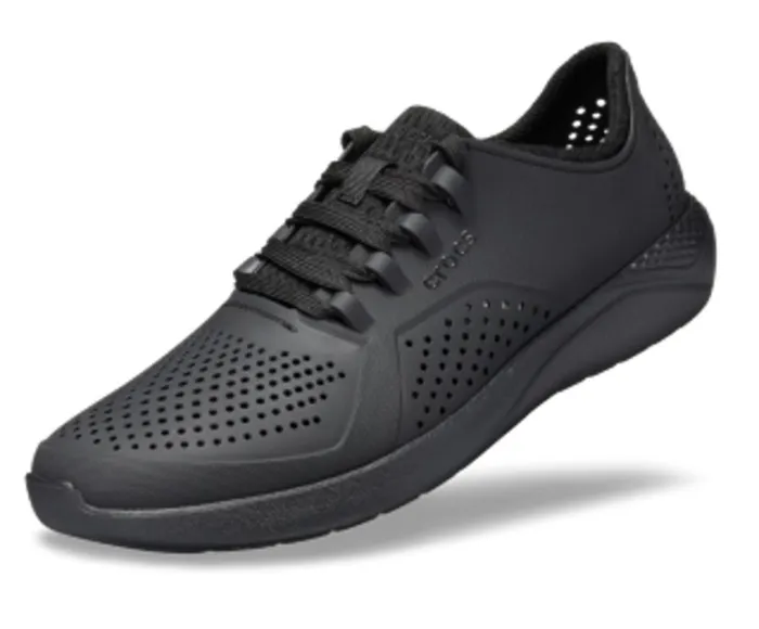 Men LiteRide Pacer Black Black Crocs Sneakers
