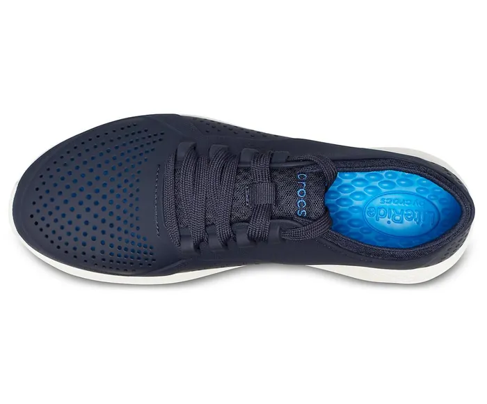Men LiteRide Pacer Navy White Crocs Sneakers