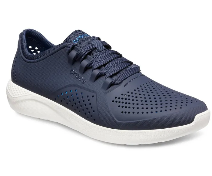 Men LiteRide Pacer Navy White Crocs Sneakers