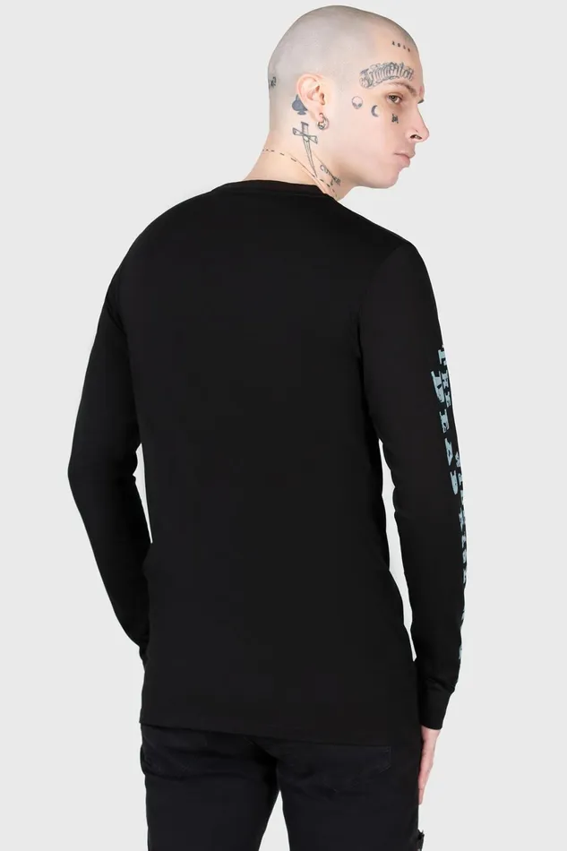 Men Long Sleeves Killstar Necromancer Long Sleeve Top