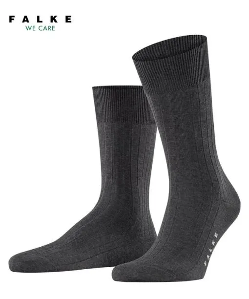 Men Milano Men Socks Anthracite Mel FALKE Socks