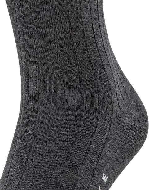 Men Milano Men Socks Anthracite Mel FALKE Socks
