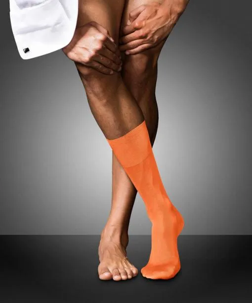 Men No 9 Pure Fil Dcosse Men Socks Fire FALKE Socks