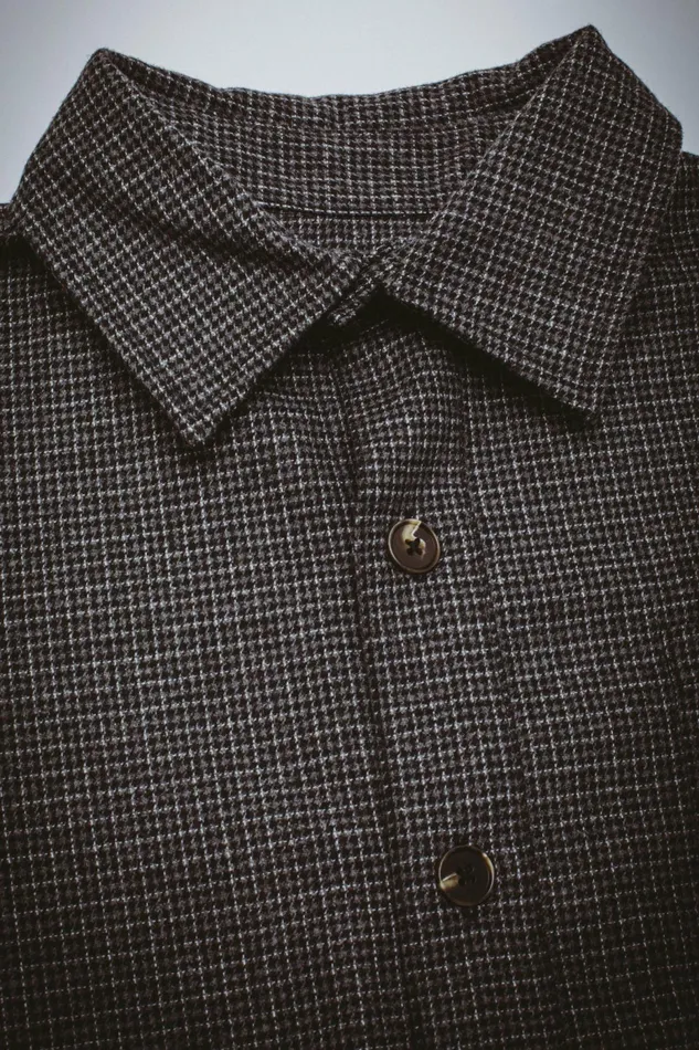 Men Oversized Wool Flannel Fucking Awesome Shirts