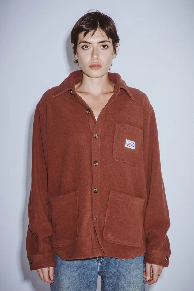 Men Polar Fleece Overshirt Fucking Awesome Jackets Men Polar Fleece Overshirt Fucking Awesome Jackets