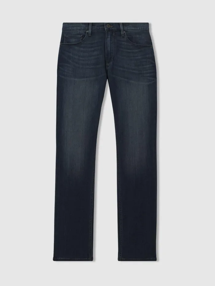 Men Reiss Jeans Blue Straight Leg Jeans Blue
